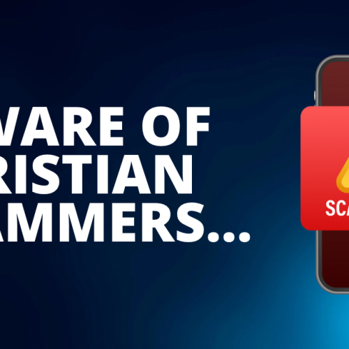 Beware of Christian scammers…